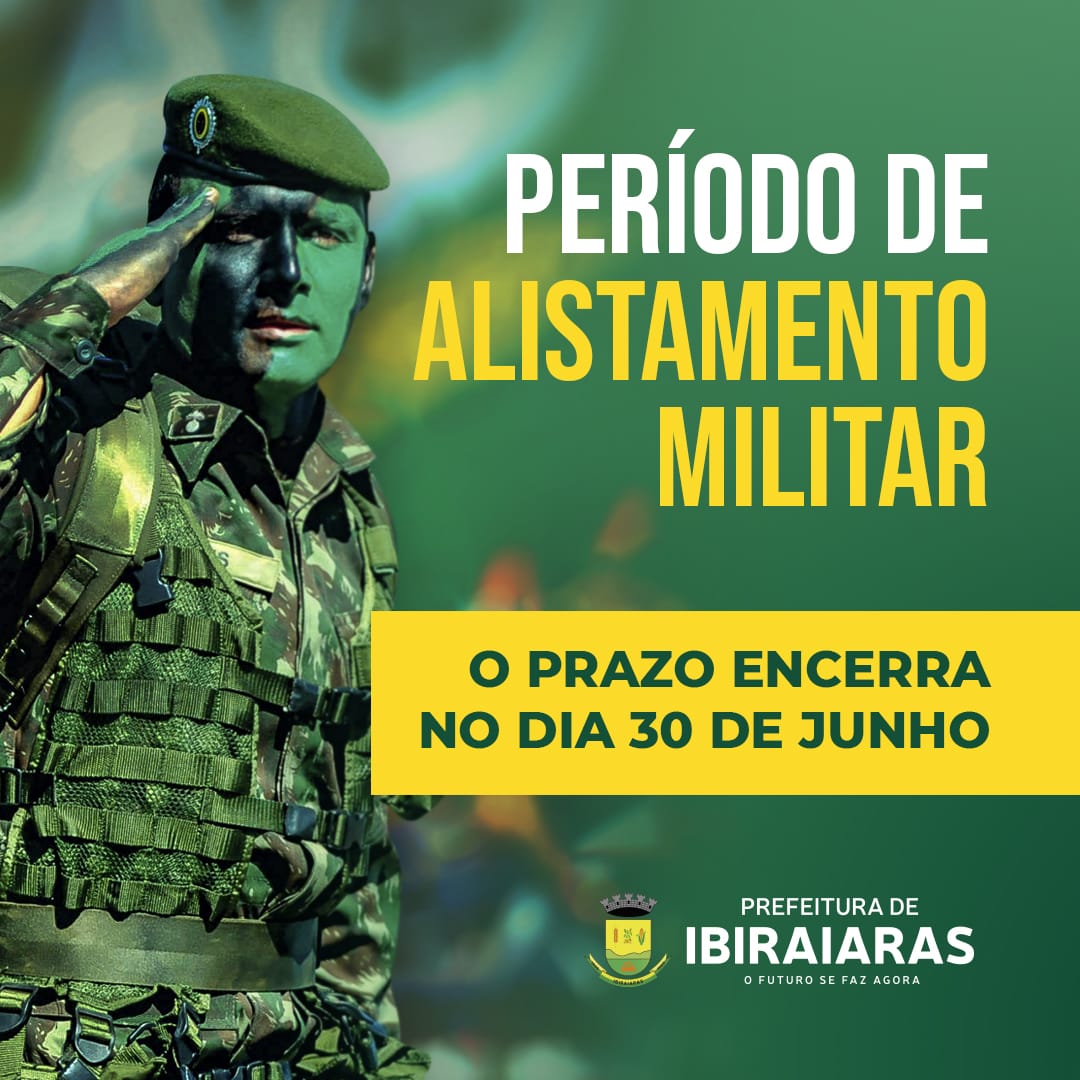 Cidadania: Prazo para alistamento militar encerra no dia 30 de junho -  Prefeitura de Marabá - Pa