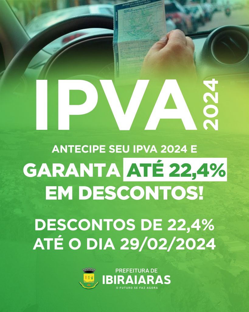 IPTU 2024 IBIRA