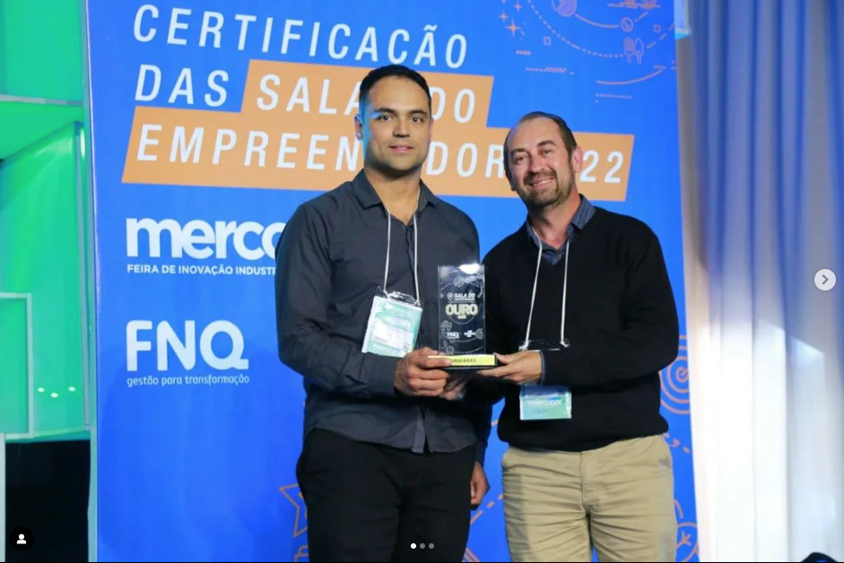 Troféu Ouro 2022 Sala do Empreendedor