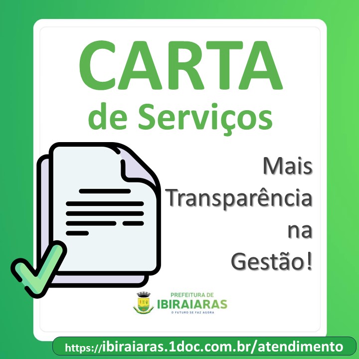 Card Carta de Serviços