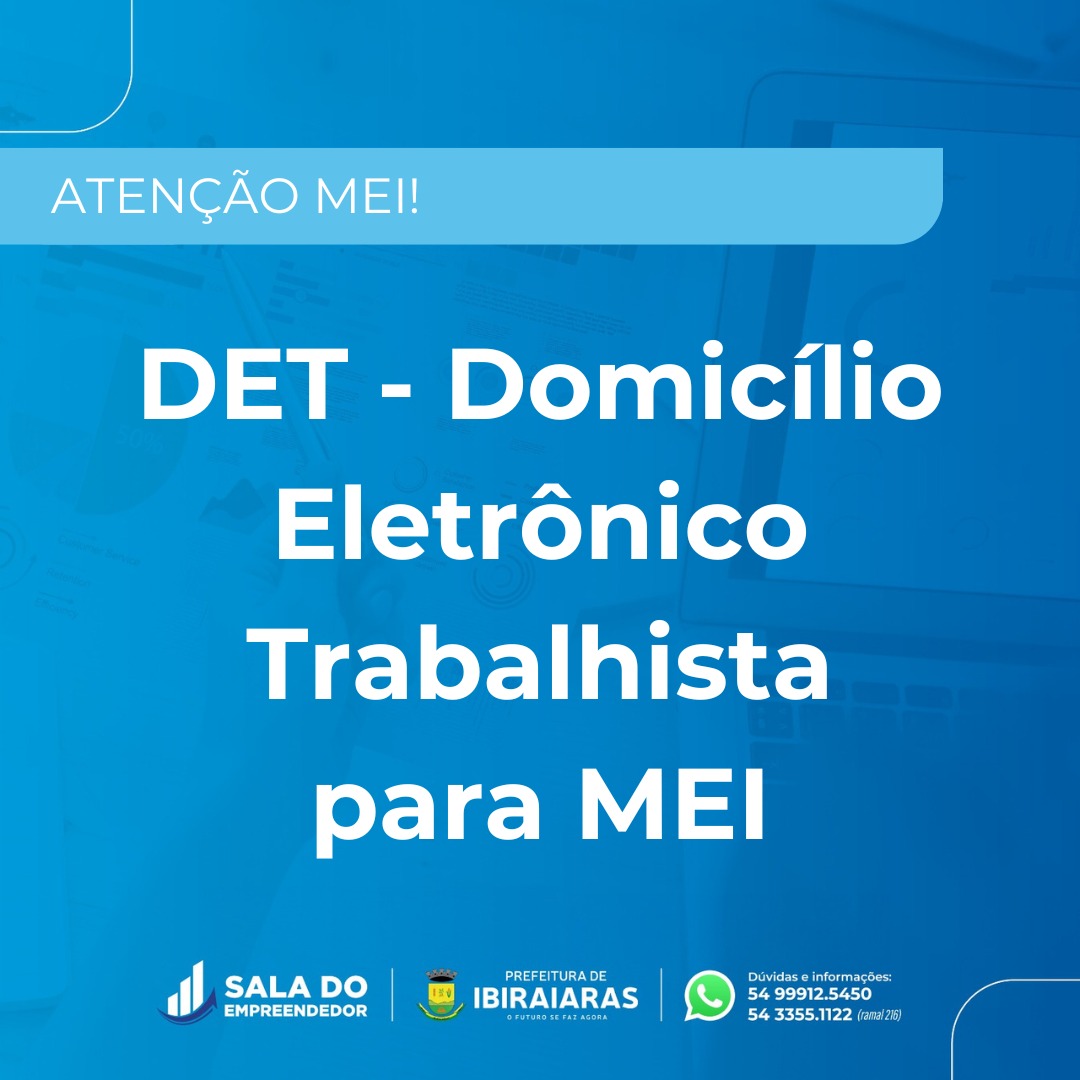 Card DET para o MEI