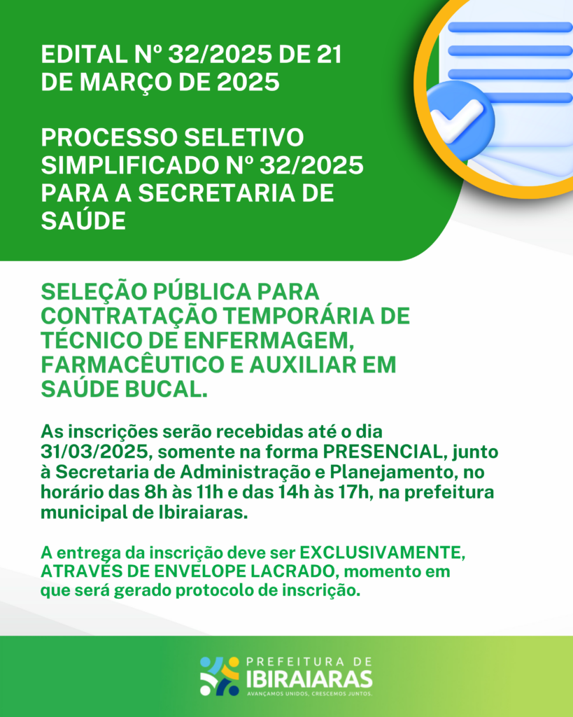 PROCESSO SELETIVO SIMPLIFICADO Nº0012025 AUTARQUIA HOSPITAL MUNICIPAL SÃO JOSÉ (2)