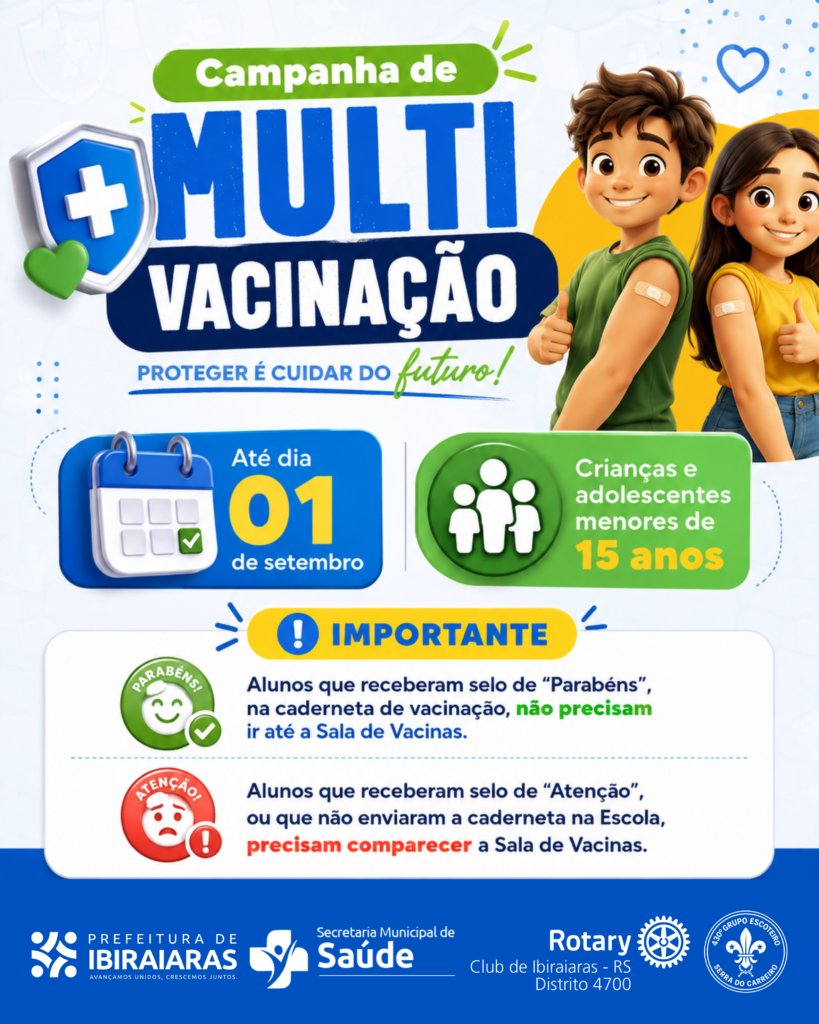 Campanha de Multivacinação